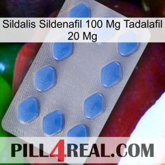 Sildalis Sildenafil 100Mg Tadalafil 20Mg 21
